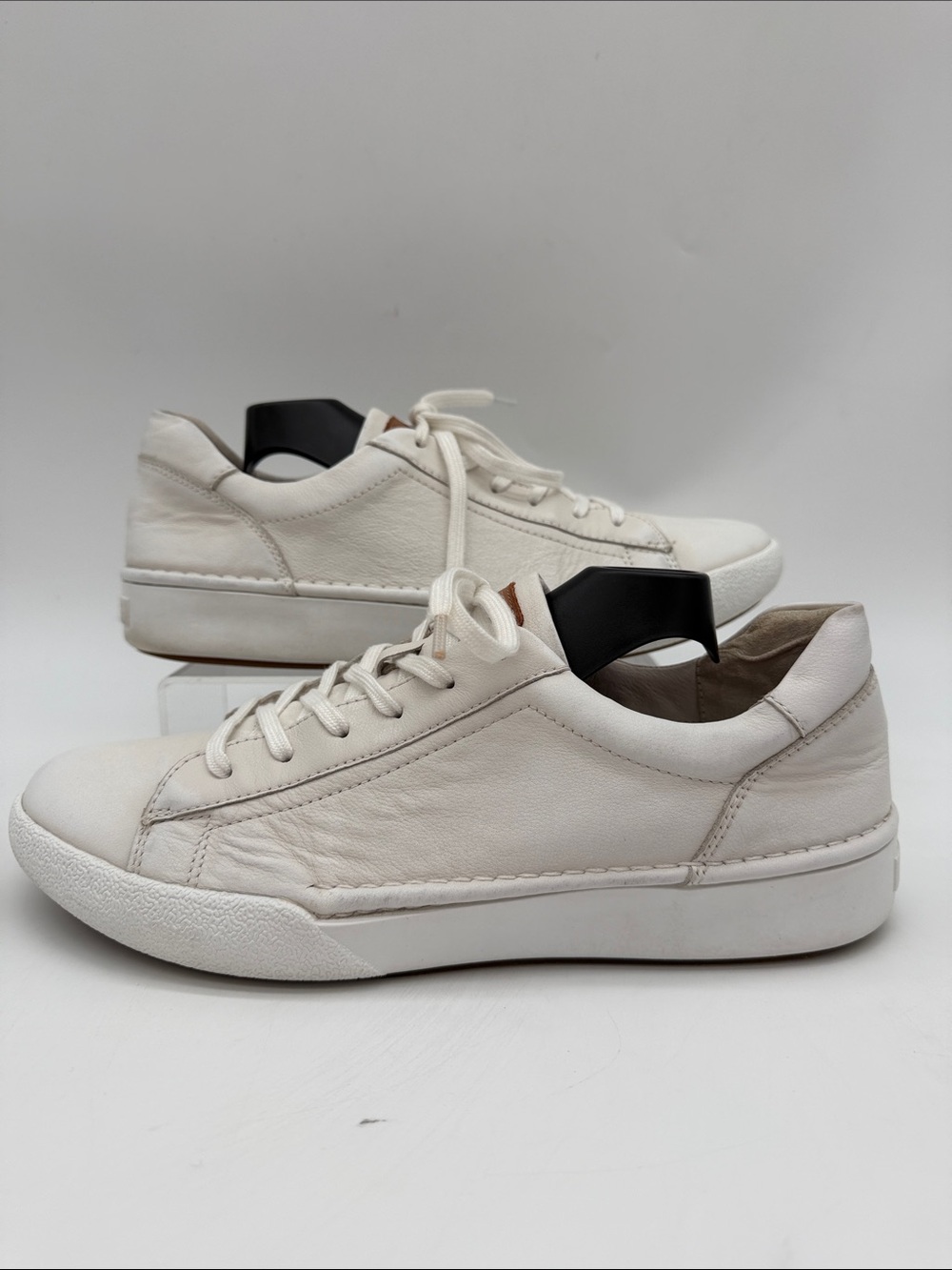Josef Seibel Claire 01 Low Top Everyday Sneakers Off White Womens US 10.5-EU 41